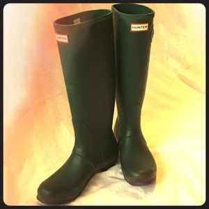 Hunter Original Tall Rain Boot size 10/ EU 42